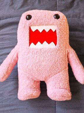 Pink Domo 12" Fuzzy Plush Big Tent Entertainment 2011 Namco